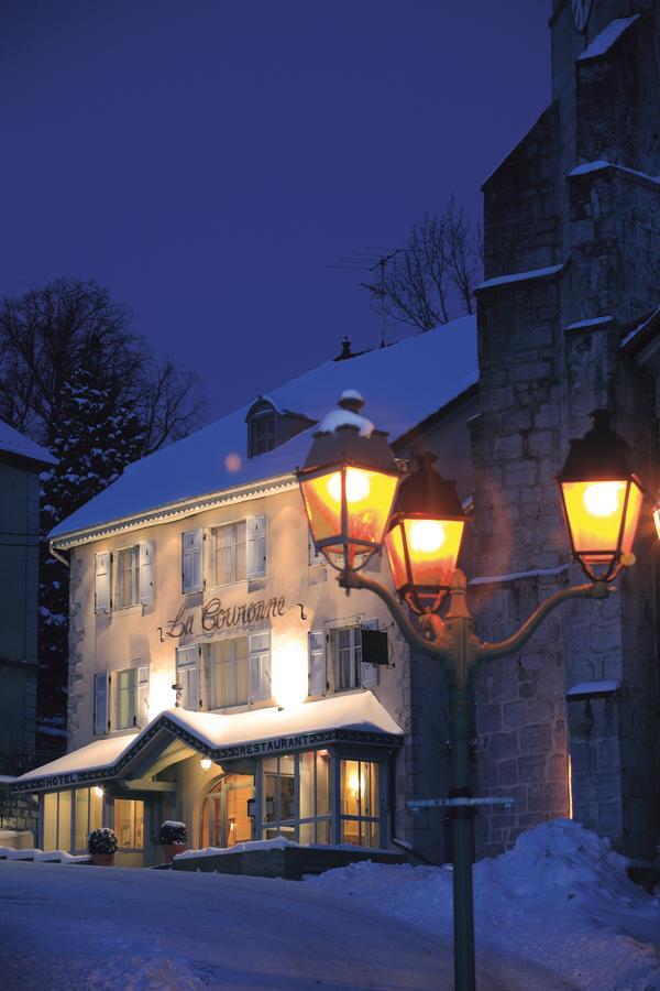 La Couronne Hotel Jougne ภายนอก รูปภาพ